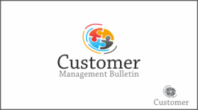Customer Management Bulletin logo for emedia entry by joa