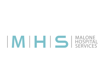 Logo Design for Malone Hospital Services Pty Ltd (or MHS abbreviated)