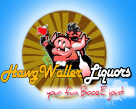 Hawg Waller Liquors entry by LKdesign