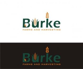 Burke Farms and Custom Harvesting entry by Crest Logo Designs