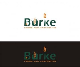 Burke Farms and Custom Harvesting entry by Crest Logo Designs