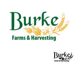 Burke Farms and Custom Harvesting entry by Crest Logo Designs