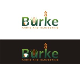 Burke Farms and Custom Harvesting entry by Crest Logo Designs