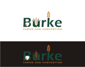 Burke Farms and Custom Harvesting entry by Crest Logo Designs