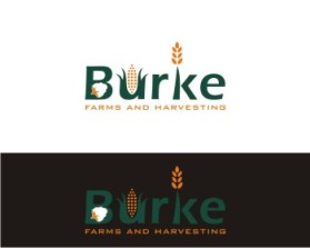 Burke Farms and Custom Harvesting entry by Crest Logo Designs