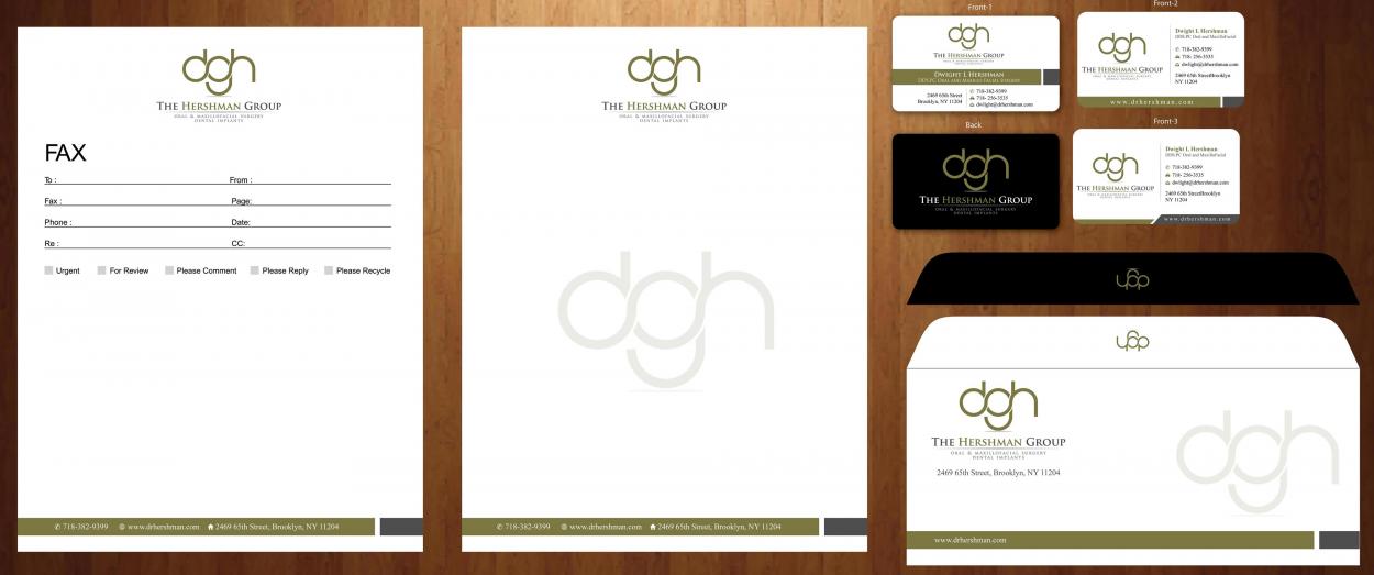 Business Card & Stationery Design for Dr.Hershman.com