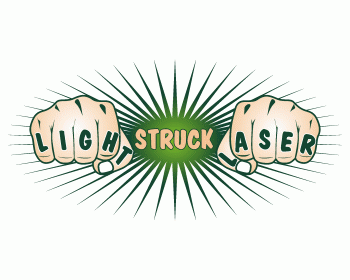 Logo Design entry 689597 submitted by shabrinart2 to the Logo Design for Light Struck Laser run by LightStruckLaser