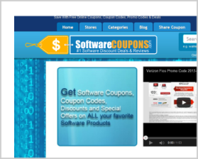 SoftwareCoupons.com entry by H2O Entity