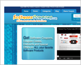 SoftwareCoupons.com entry by H2O Entity