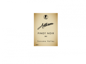 Allison, Pinot Noir, Sonoma Valley 2012 entry by cryss17