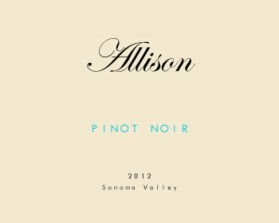 Allison, Pinot Noir, Sonoma Valley 2012 entry by civilizacia