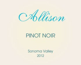 Allison, Pinot Noir, Sonoma Valley 2012 entry by civilizacia