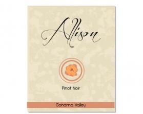 Allison, Pinot Noir, Sonoma Valley 2012 entry by Pollonero