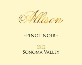 Allison, Pinot Noir, Sonoma Valley 2012 entry by civilizacia