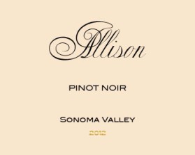 Allison, Pinot Noir, Sonoma Valley 2012 entry by civilizacia