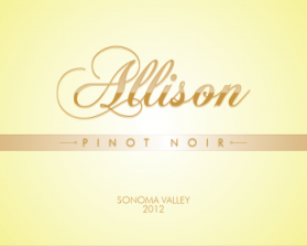 Allison, Pinot Noir, Sonoma Valley 2012 entry by GreenEyesAnthony