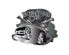 BYC - Custom Hot Rods - Cool Grungy Garage Logo Wanted entry by FactoryMinion