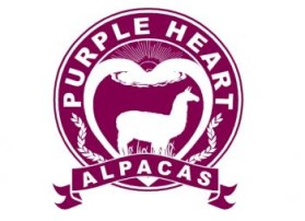 Purple Heart Alpacas entry by lizzyodu