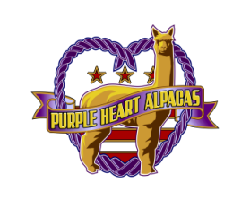 Purple Heart Alpacas entry by RoyalSealDesign