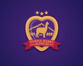 Purple Heart Alpacas entry by slickrick