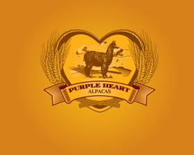 Purple Heart Alpacas entry by redfox22