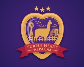 Purple Heart Alpacas entry by slickrick