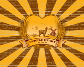 Purple Heart Alpacas entry by redfox22