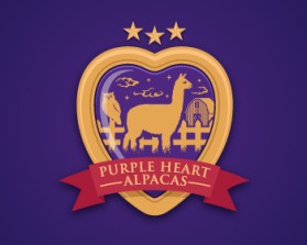 Purple Heart Alpacas entry by slickrick