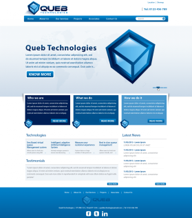 Queb Technologies entry by BrandNewEyes