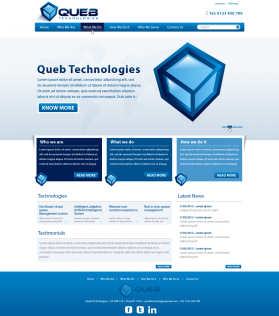 Queb Technologies entry by BrandNewEyes