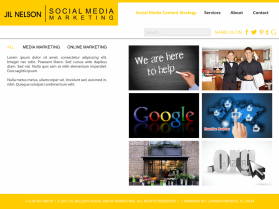 Web Design entry 751875 submitted by tornado to the Web Design for jilnelson.com run by JilwithoneL