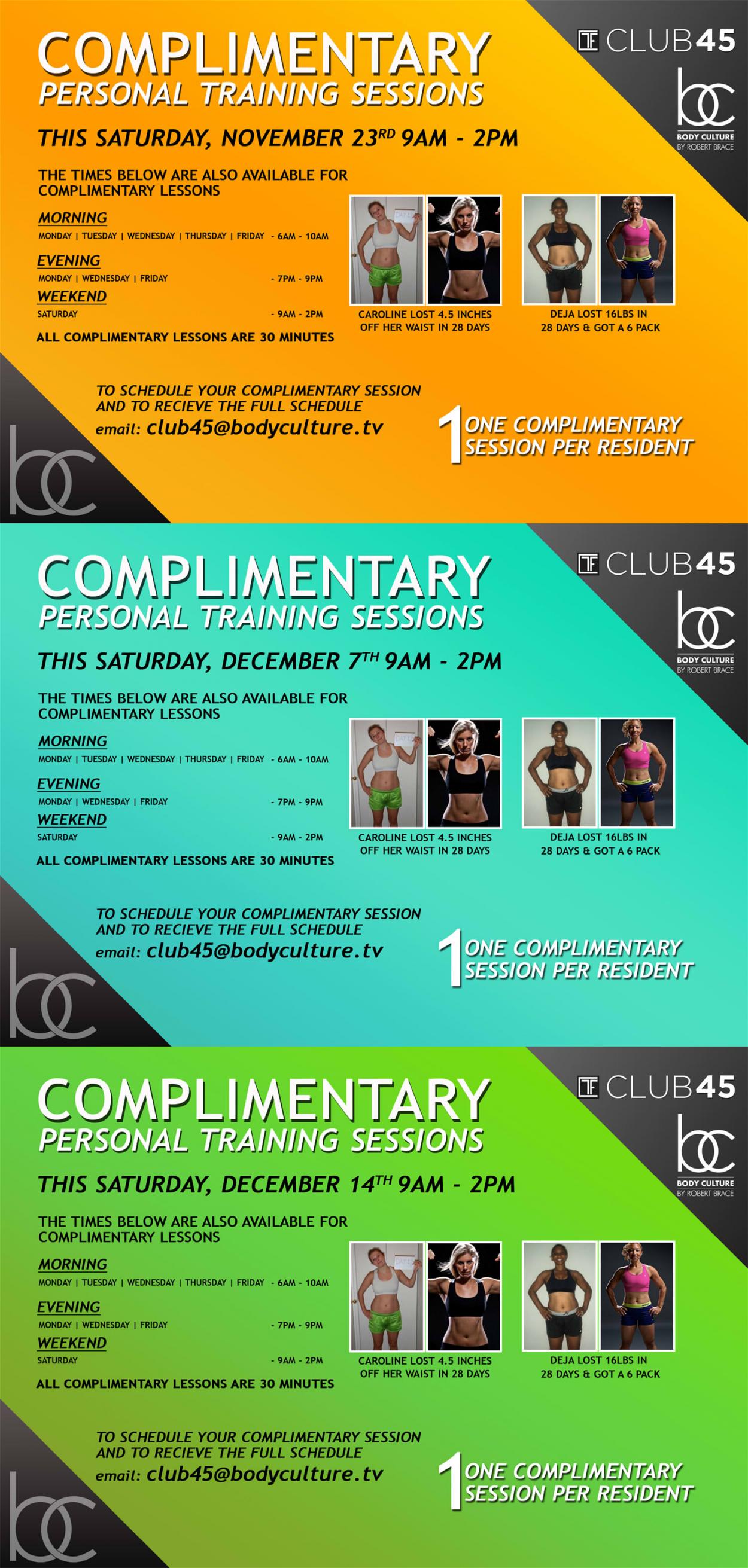 Brochure Design for body culture