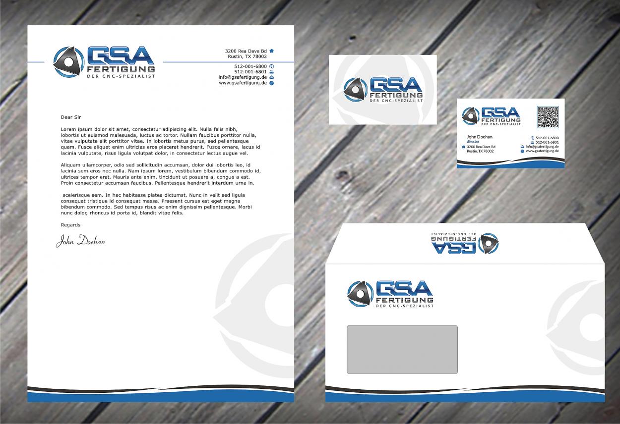 Business Card & Stationery Design for GSA