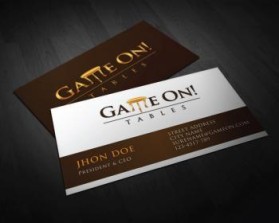 Game On! Tables  entry by room168