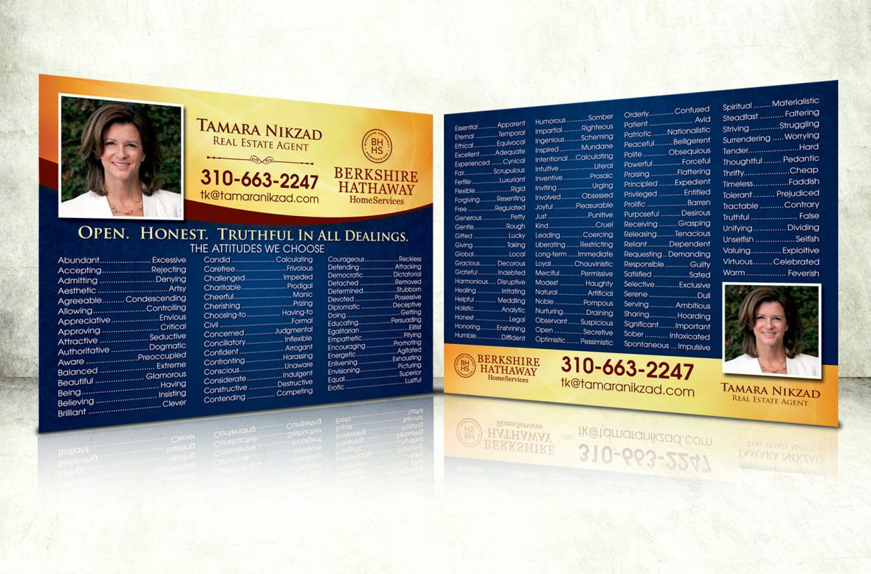 Business Card & Stationery Design for Tamara Nikzad