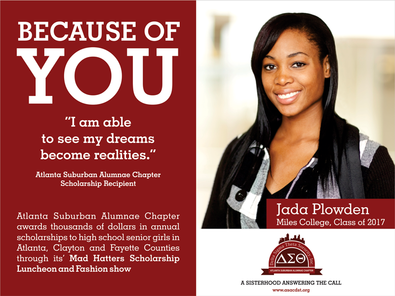 Graphic Design for Atlanta Suburban Alumnae Chapter of Delta Sigma Theta Sorority