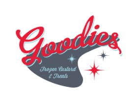 Goodies Frozen Custard &amp; Treats entry by redbirddesign
