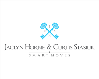 Business Card & Stationery Design for Jaclyn Horne & Curtis Stasiuk -SmartmovesYEG.com -Realty Executives Progressive