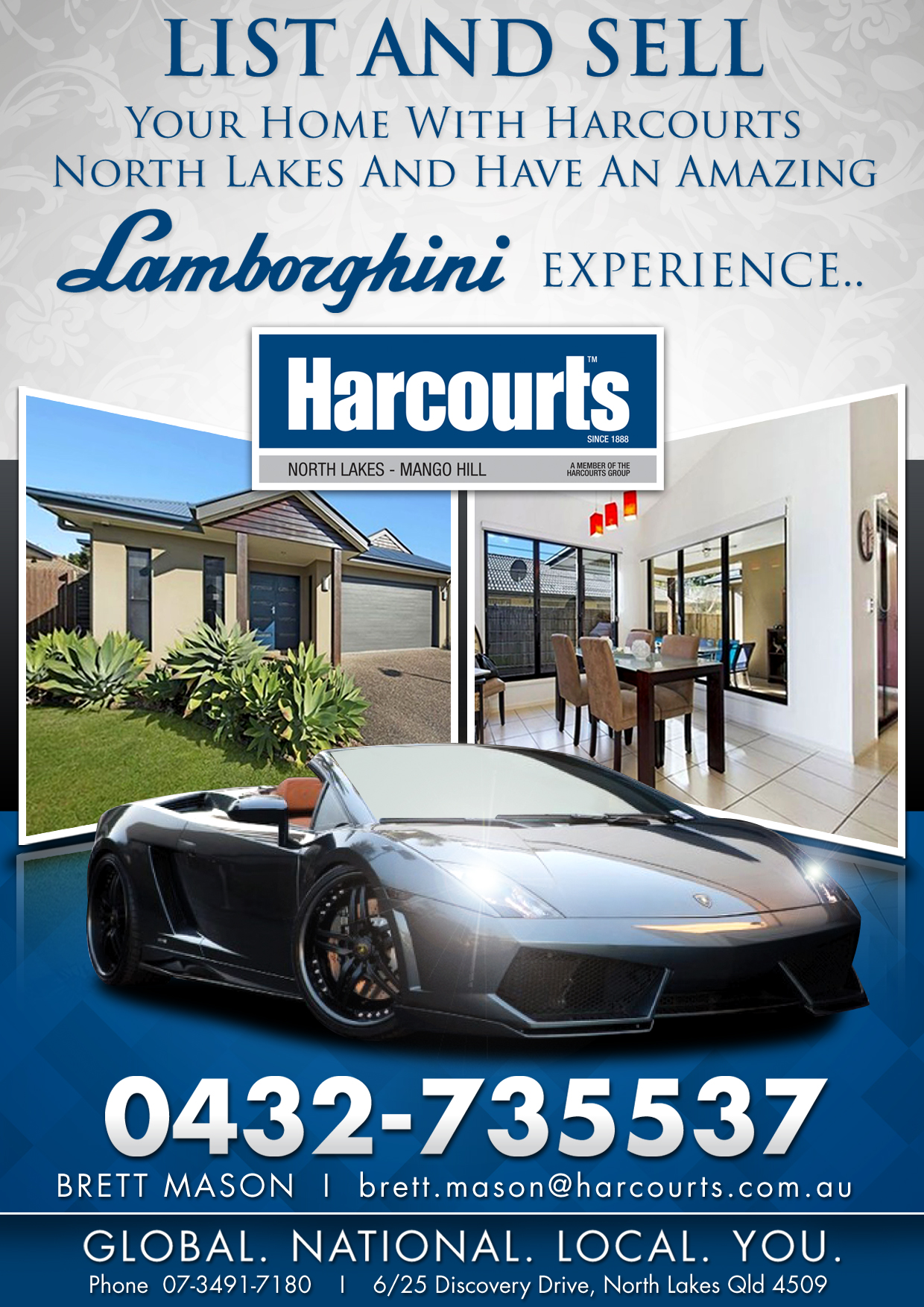 Brochure Design for Harcourts North Lakes-Mango Hill