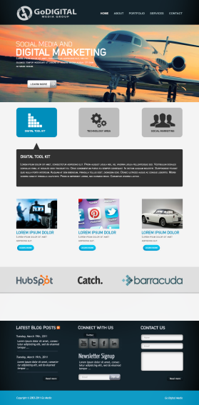 GoDigital Media Group entry by luckydesigner