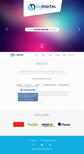 GoDigital Media Group entry by motiffmedia