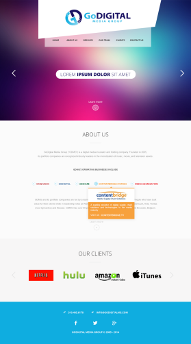 GoDigital Media Group entry by motiffmedia