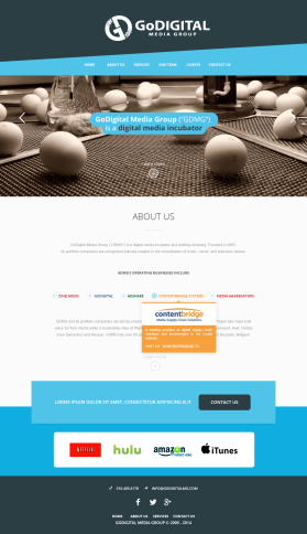 GoDigital Media Group entry by motiffmedia