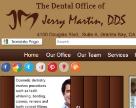 Jerry Martin, DDS   website is jerrymartindds.com entry by slickrick
