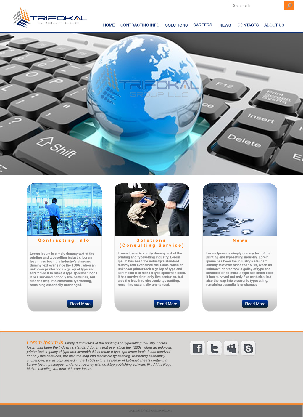 Web Design for Trifokalgroupllc.com