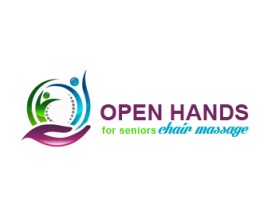 Open Hands For Seniors-chair massage entry by RM.designs