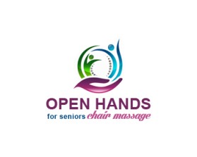 Open Hands For Seniors-chair massage entry by RM.designs