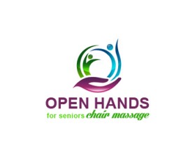 Open Hands For Seniors-chair massage entry by RM.designs