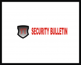 IT Security Bulletin entry by evycantiq