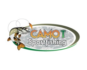Camo T Sportfishing entry by Crest Logo Designs